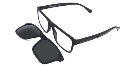 emporio armani clip on sunglasses.